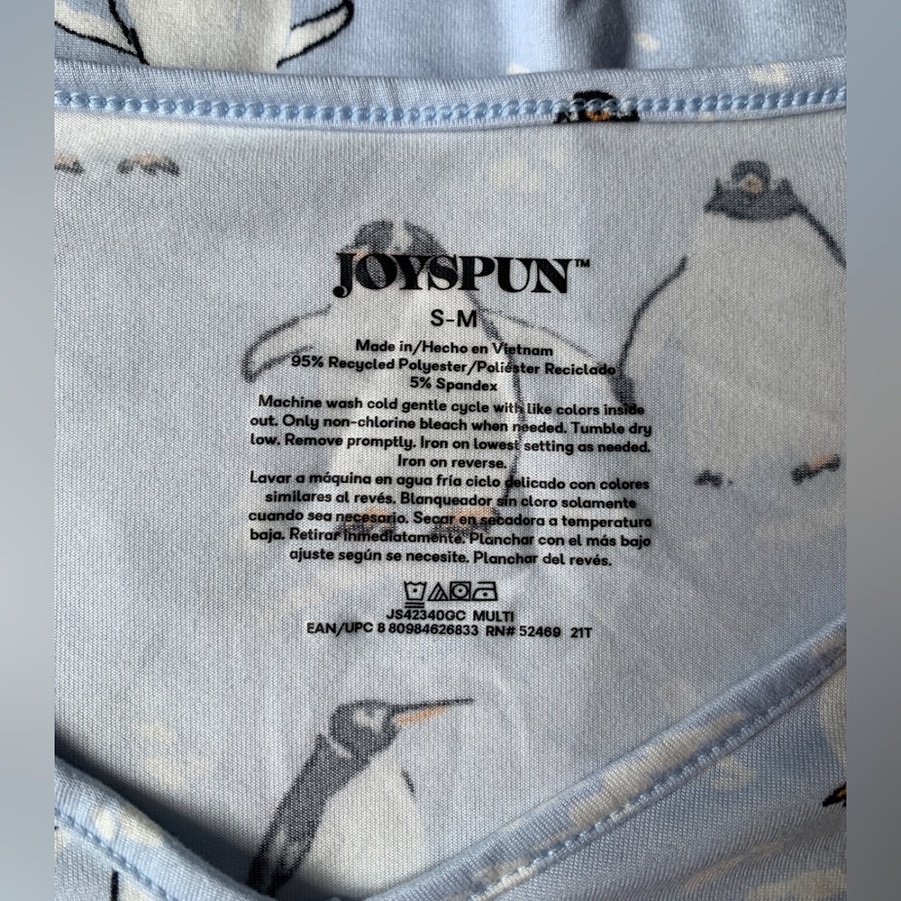 Joyspun - Penguin Nightgown w Pockets - Picture 2 of 5